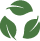 Symbole graphique feuilles Adorée